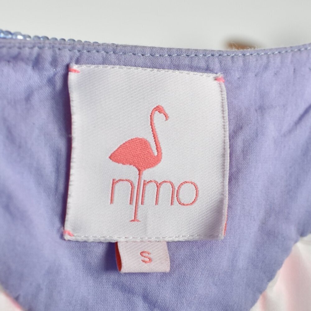 Nimo With Love Sequin Tie Dye Printed Dress - S - Picture 9 of 9